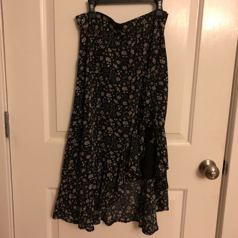 Floral Maxi/Midi Skirt